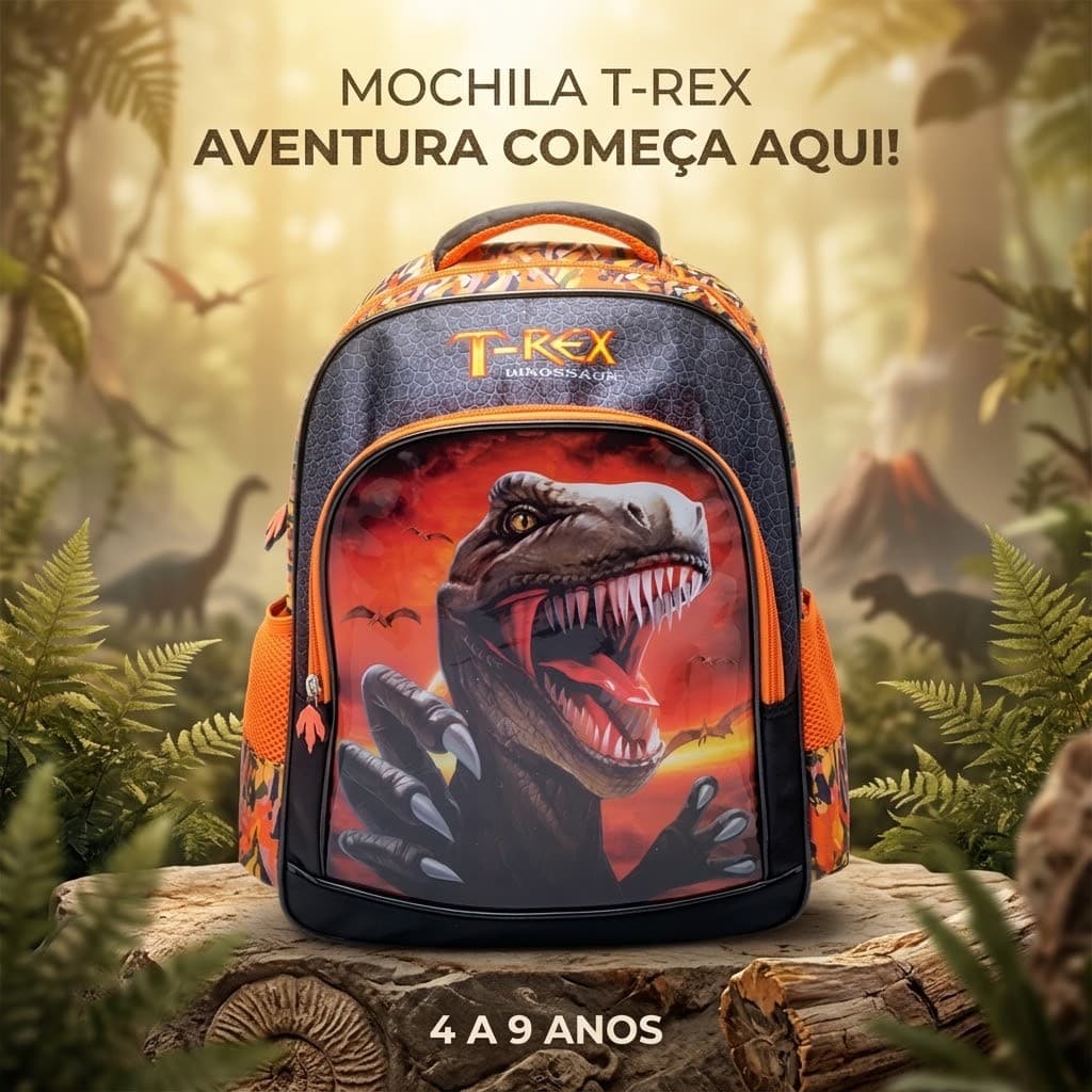 Mochila Infantil Escolar Bolsa Menino Resistente Impermeável