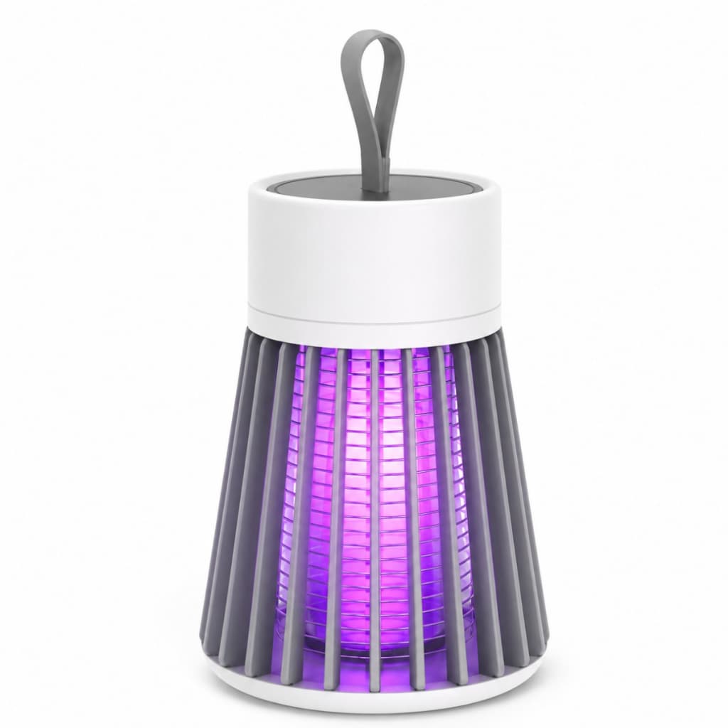 Lâmpada/armadilha mata insetos - Recarrega USB