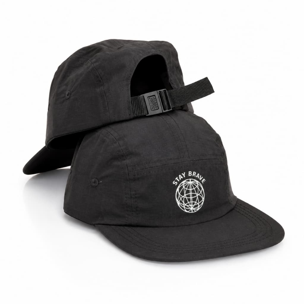 Boné 5 Panel Masculino Original Streetwear Impermeável Aba Reta