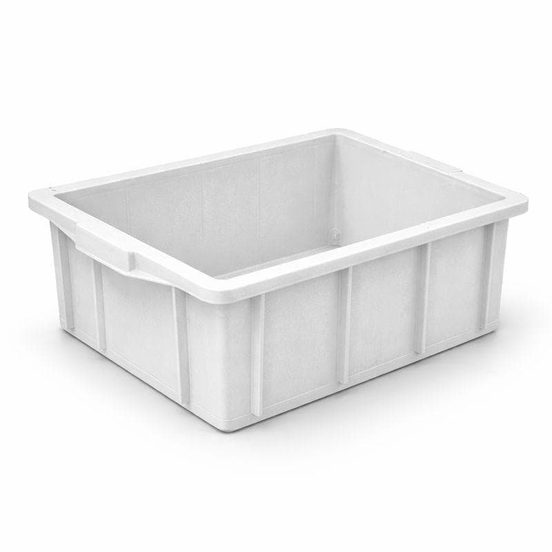 Caixa Organizadora para utensílios, ferramentas, brinquedos Bandejas Branca 15l