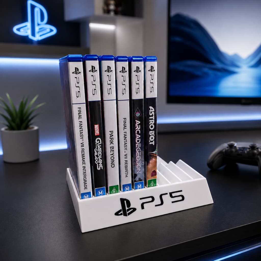 Suporte Organizador Porta Jogos PS5 Até 10 Jogos