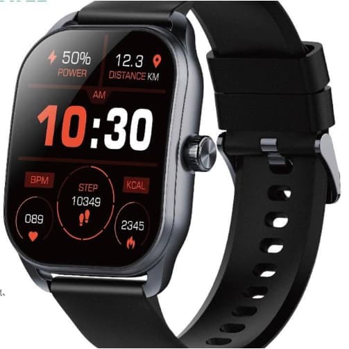 Relógio inteligente esportivo, bateria de longa duração, 8- 11dias, 1ATM, à prova d'água, Bluetooth, chamada, frequência
