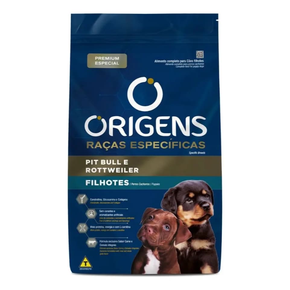 Origens Raças Específicas Pitbull E Rottweiler Filhotes 15KG