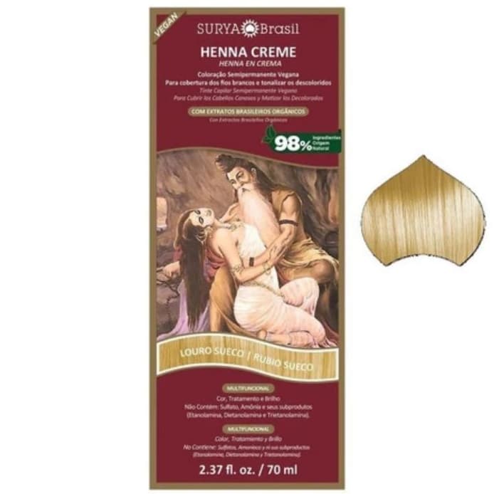 SURYA BRASIL HENNA LOURO SUECO/RUBIO SUECO