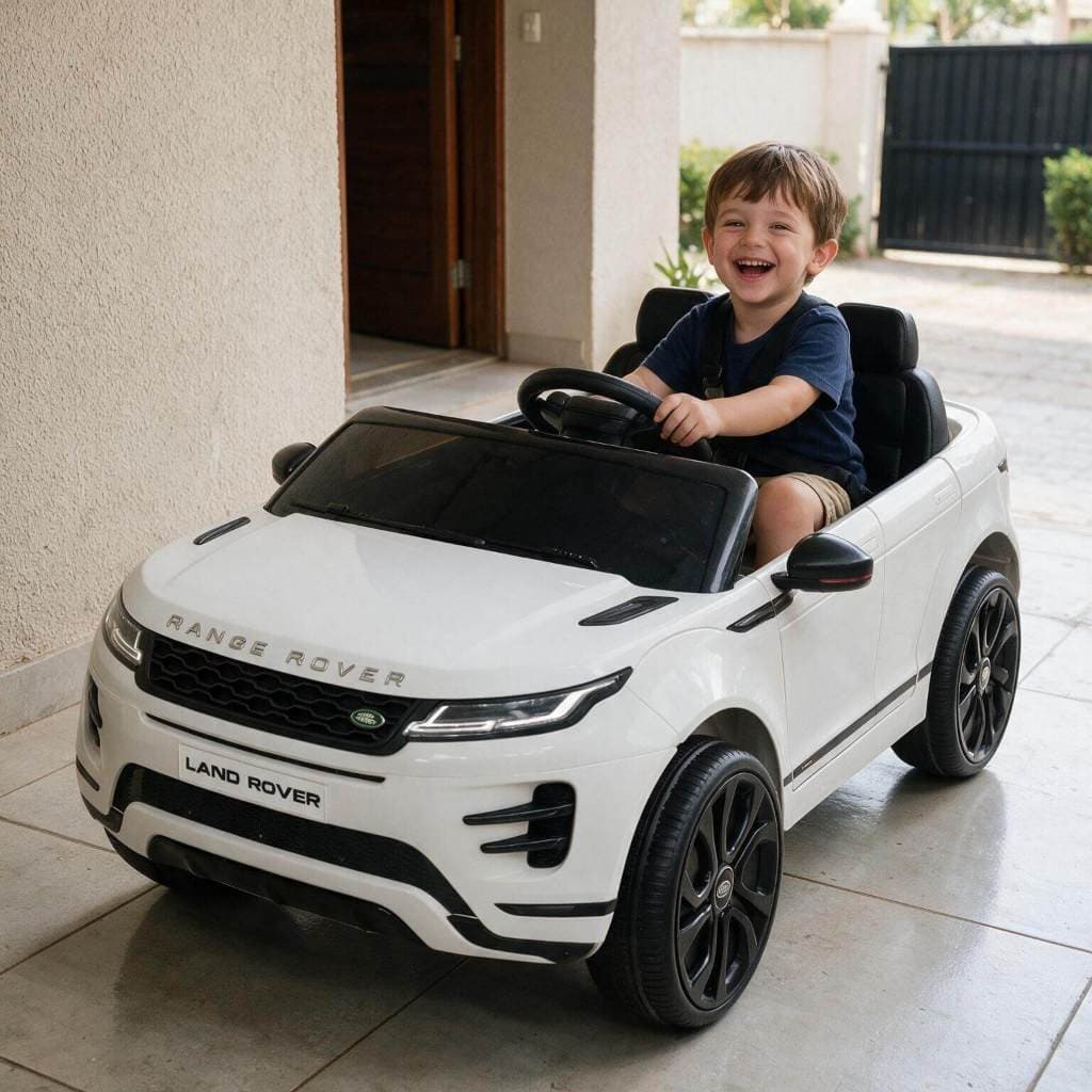 Carrinho Eletrico Infantil Land Rover Evoque Bateria Recarregável 12v  com Controle Remoto Top