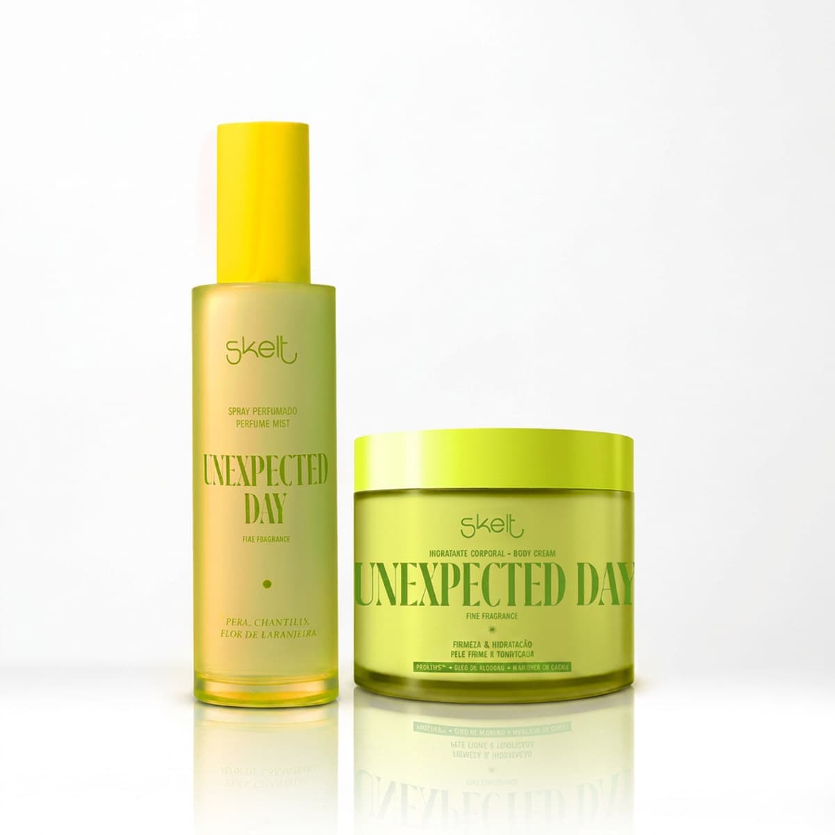Kit Skelt Unexpected Day Hidratante Corporal+ Spray Perfumado