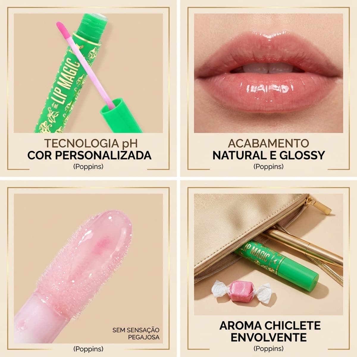 Lip Magic Vovo 24 Horas Cor: Alta Pigmentação Longa Duração