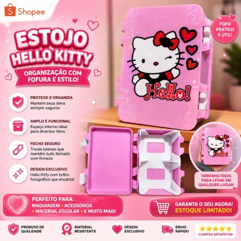 Caixinha da Hello kitty