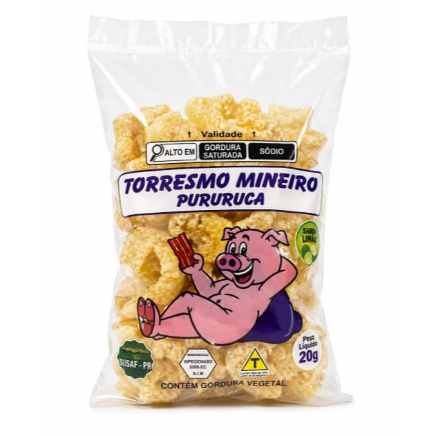 Torresmo pururuca