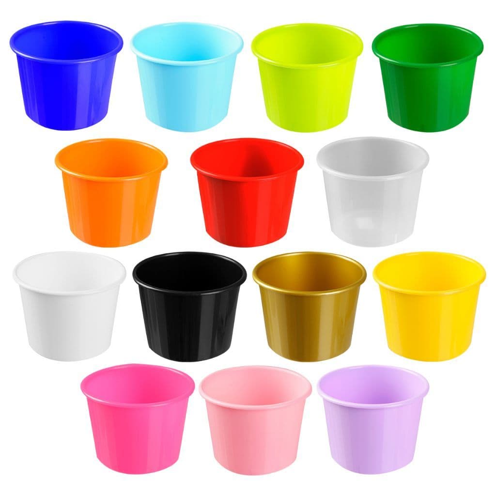 Baldinho Balde De Pipoca 1,5L Lembrancinha Festa Aniversário Várias Cores kit 5 unidades