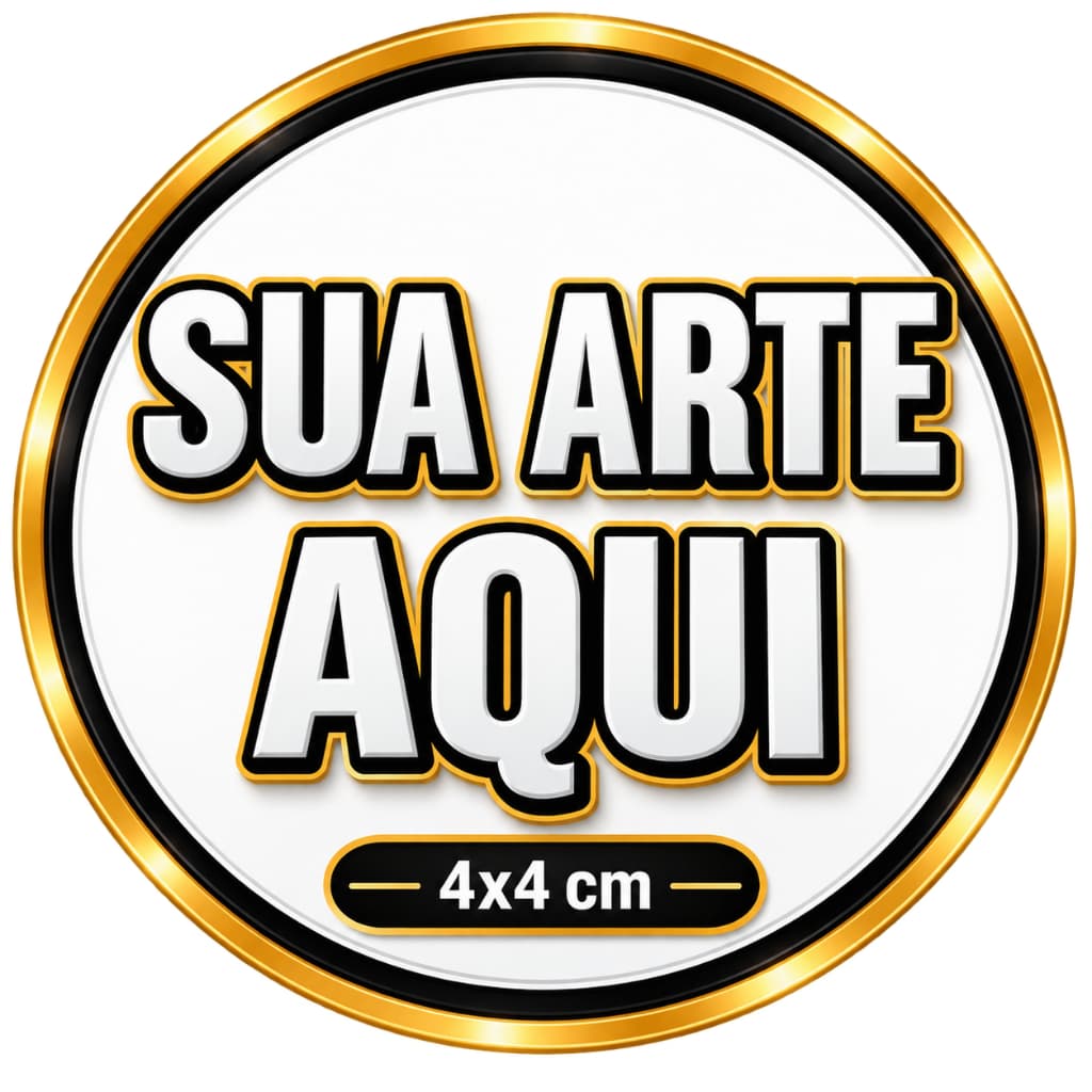 Etiqueta Adesiva Personalizada   Alta Qualidade 4x4