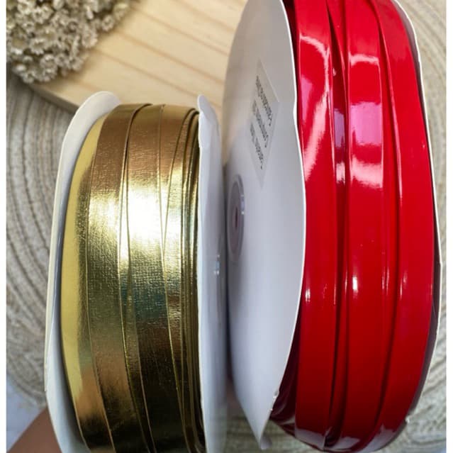 Tira de Verniz 10mm Fita de Couro sintético / Tiaras e Artesanato