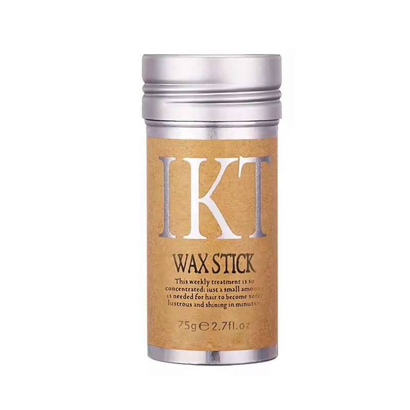 Bastão De Cera Capilar IKT Wax Stick 75g Modelador De Cabelo E Efeito Anti-Frizz