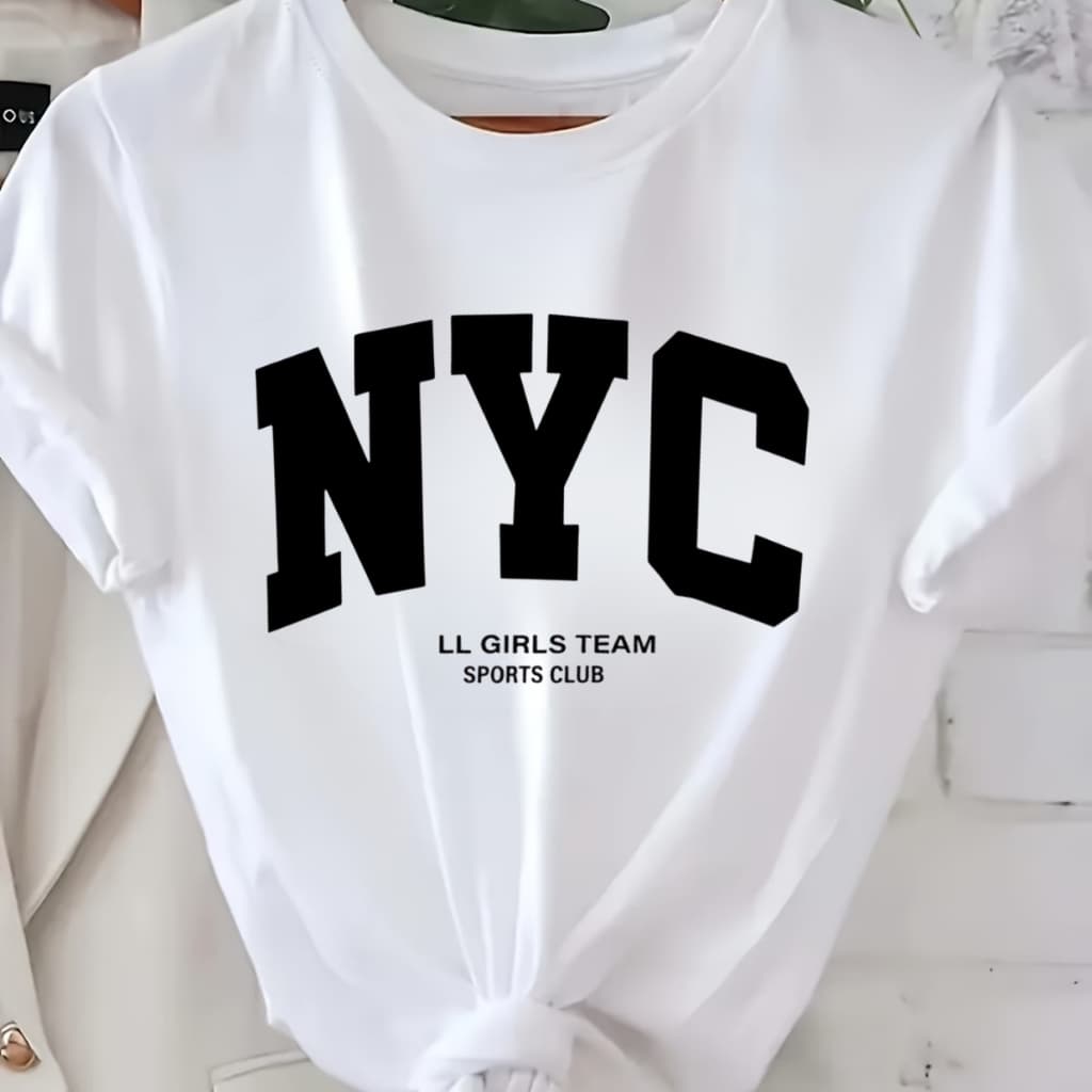 camiseta gola redonda blusa camisa malha algodao masculino feminino basica gola careca casual estampada lisa Streetwear