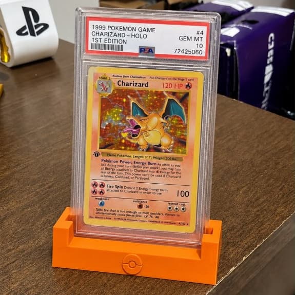 Suporte Para Slab PSA Pokemon Expositor De Cartas Graduadas - Cartas TCG