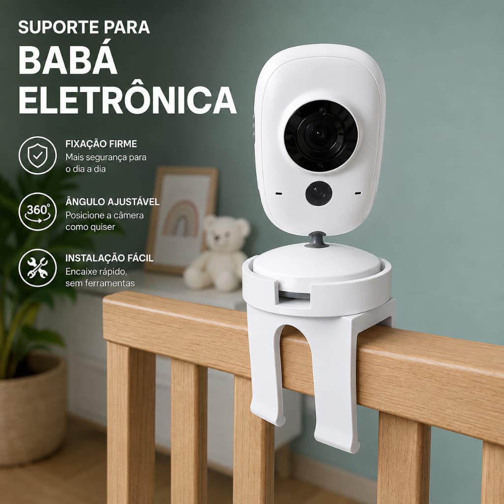 Suporte para Babá Eletrônica para Berço – VB603 Universal