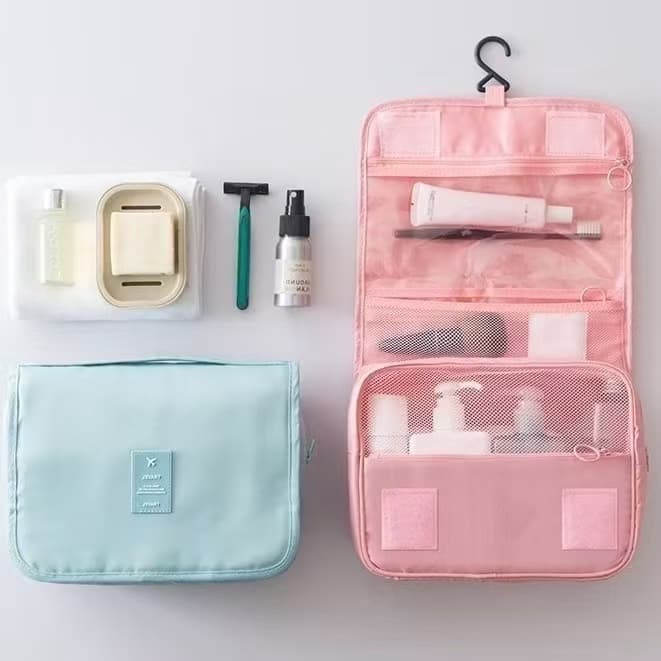 Bolsa Necessaire Organizadora Para Acessórios de Maquiagem e Cosméticos