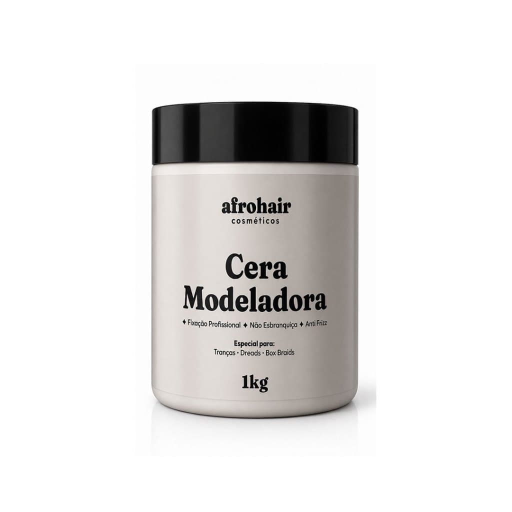 Cera Modeladora Tranças Box Braids Afrohair 1kg Profissional