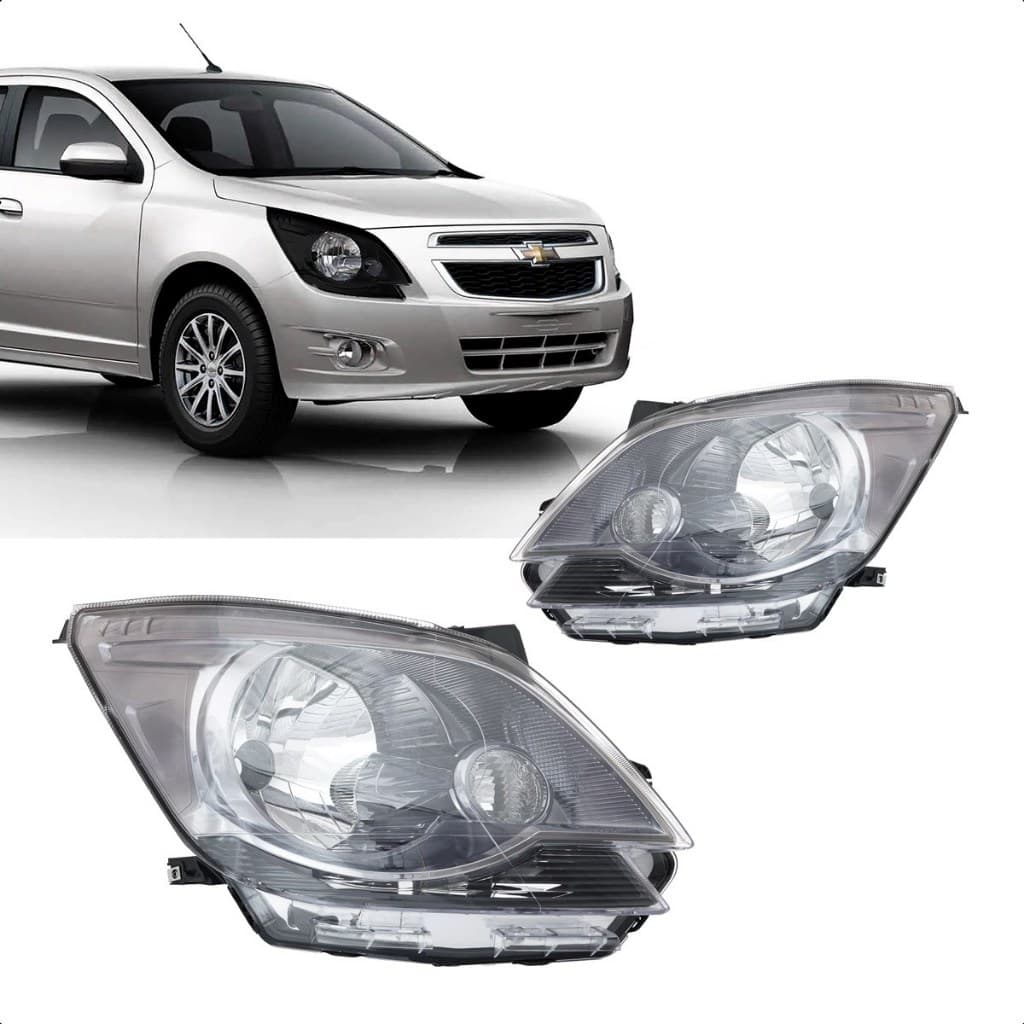 Farol Principal Cromomix Manual Chevrolet Cobalt 12 a 16 DEPO