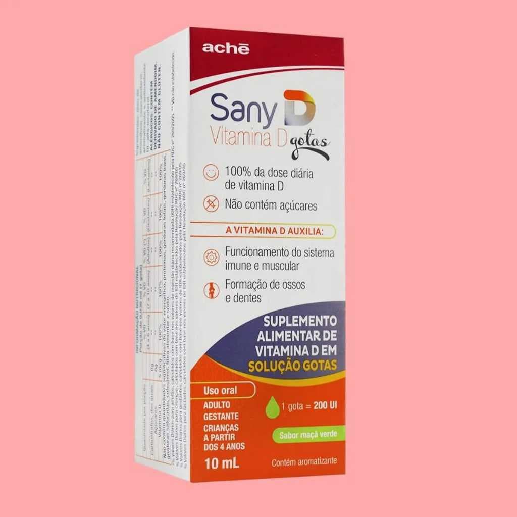 Sany D 200UI gotas maçã verde 10ml