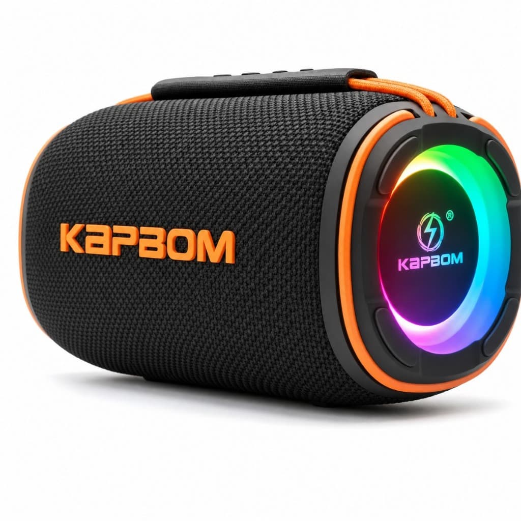 Caixa De Som Bluetooth Kapbom 30w Potente E À Prova D'água