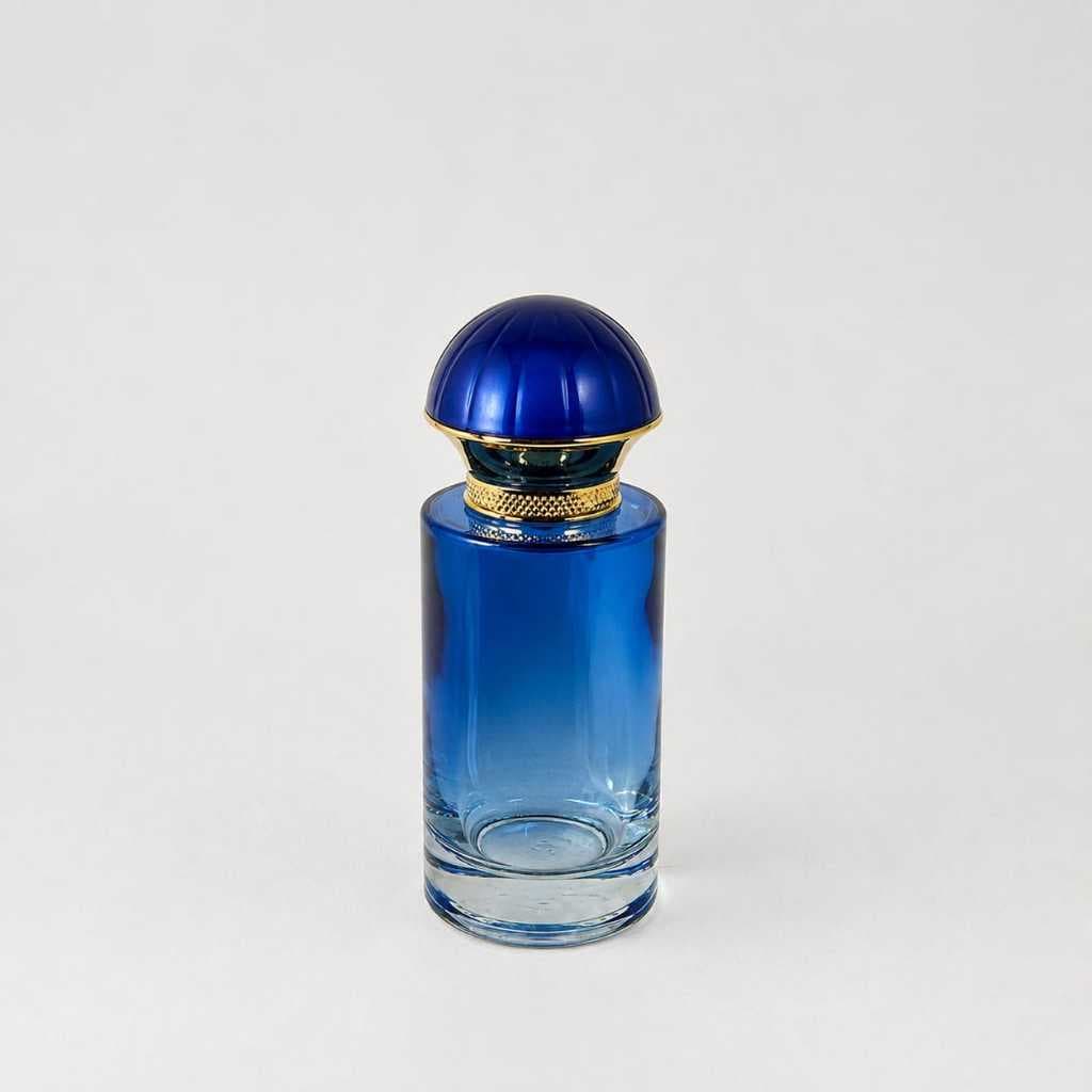 Vidro para Perfume 50ml Azul Escuro C/ Spray R.2991