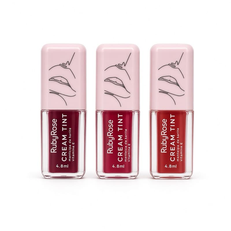 Tint Ruby Rose Cream Tint 4,8ml | Lip Tint Labial Líquido Multifuncional