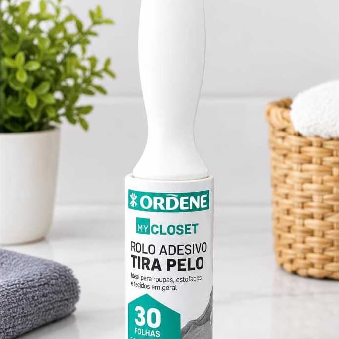 ROLO ADESIVO TIRA PELOS 30 FOLHAS
