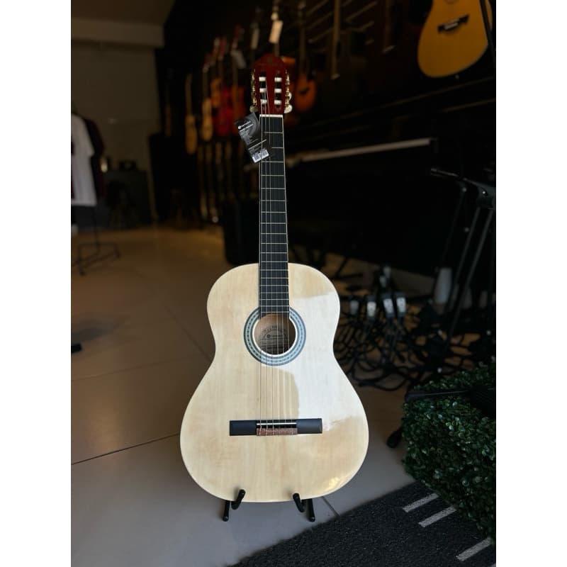 Violão Harmonics GNA111 Natural Nylon Acústico Clássico 6 Cordas com Tensor para Iniciantes e Estudos