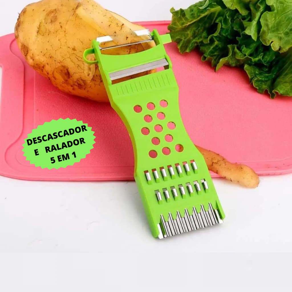 KIT 4 RALADOR DE LEGUMES 5 EM 1