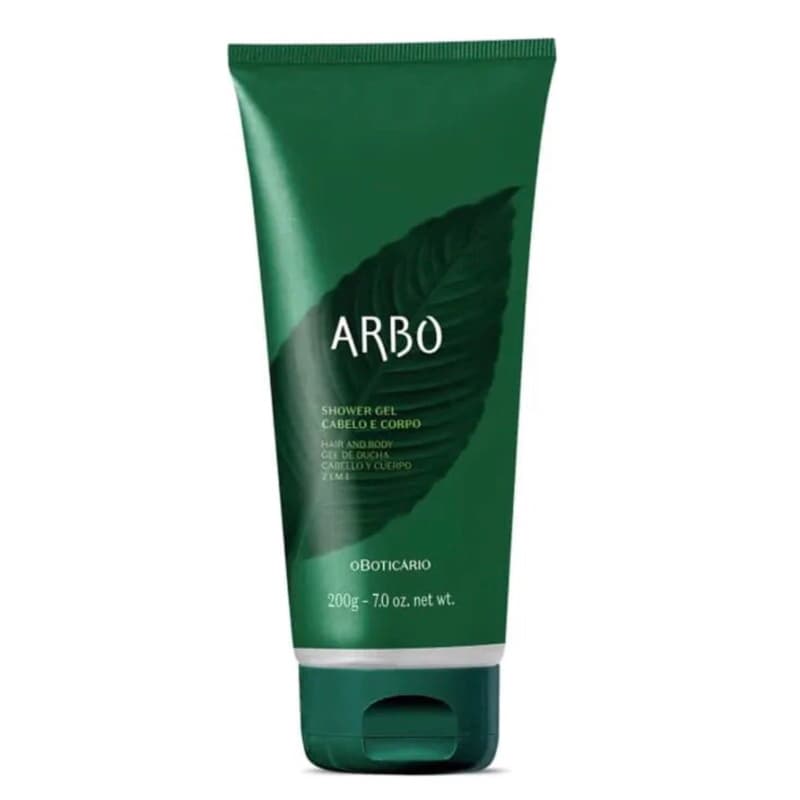 Shower Gel Cabelo e Corpo Arbo O Boticário 200g Original