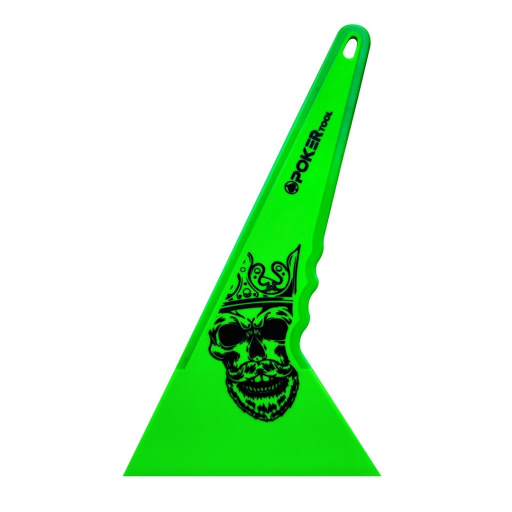 Espátula Batedor Raspador C/ Borda Borracha para Insulfilm Pelicula Poker Tool