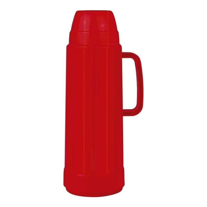 Garrafa Térmica Mor Premium 1 Litro Vermelha – Excelente para Uso Diário