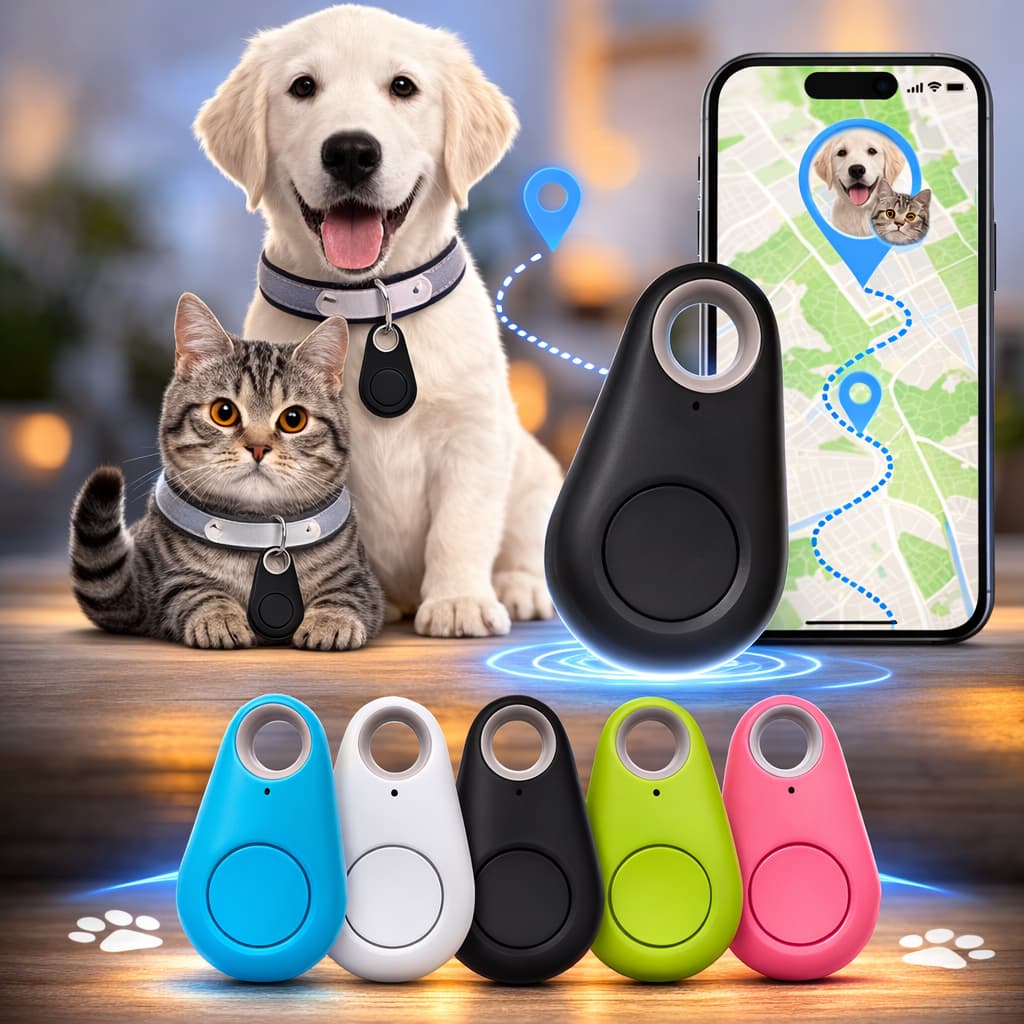 Chaveiro Rastreador GPS Inteligente – Localizador Antiperda de Alta Precisão