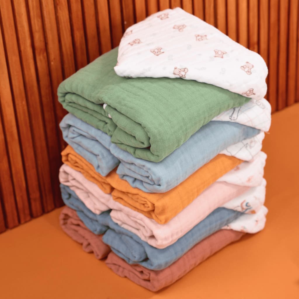 Toalha Banho Bebê Soft Premium Papi Baby Com Capuz 90cmX70cm
