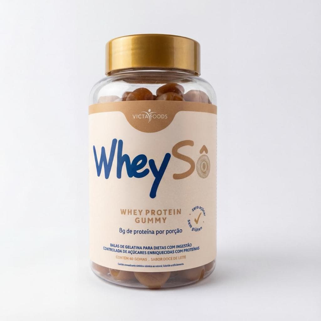Whey Gummy - Proteína - Treino Doce De Leite- GOMA- BALA DE TREINO