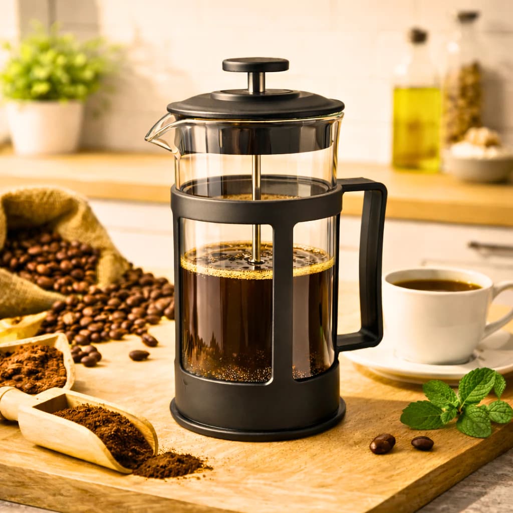 Cafeteira prensa Francesa chá café  vidro 300ml