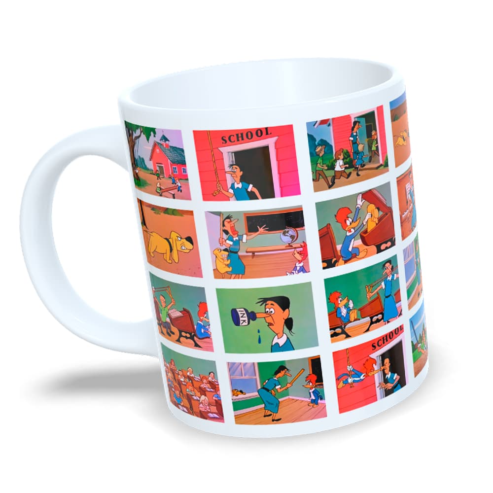 Caneca Personalizada PICA PAU / Item Colecionável Exclusivo / Porcelana Importada / Caneca de Desenho Animado