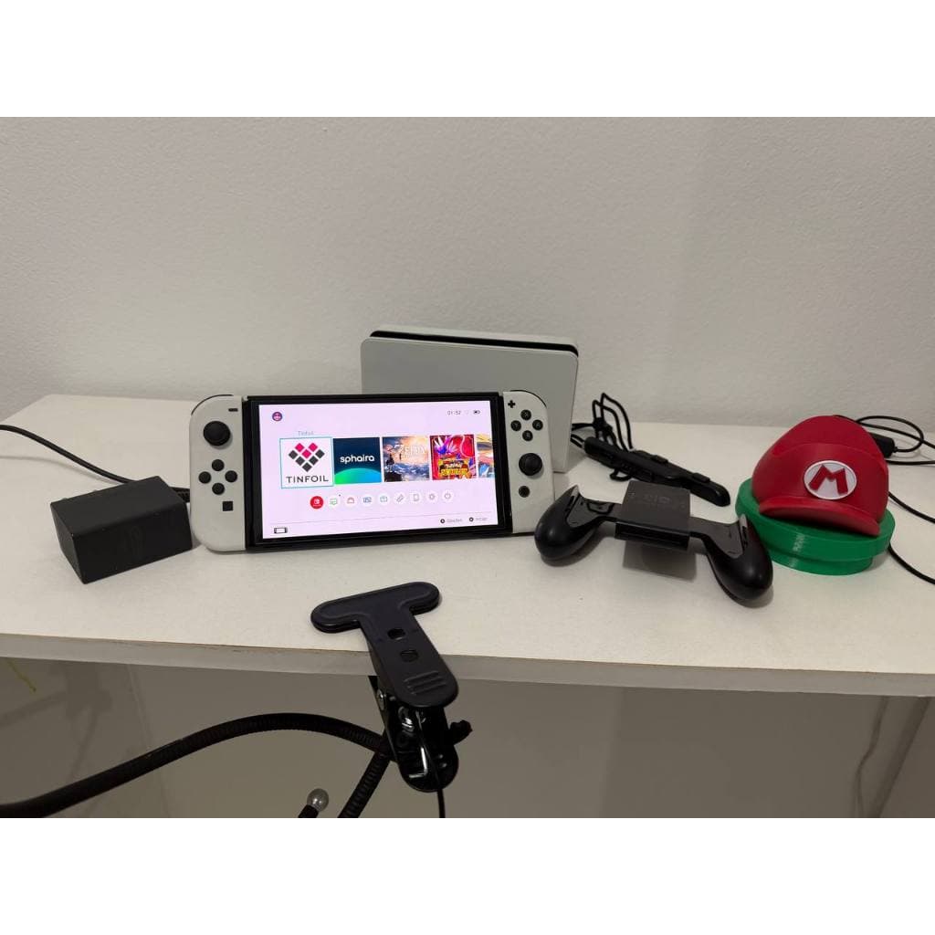 NINTENDO SWITCH OLED DESBLOQUEADO KAMIKAZE