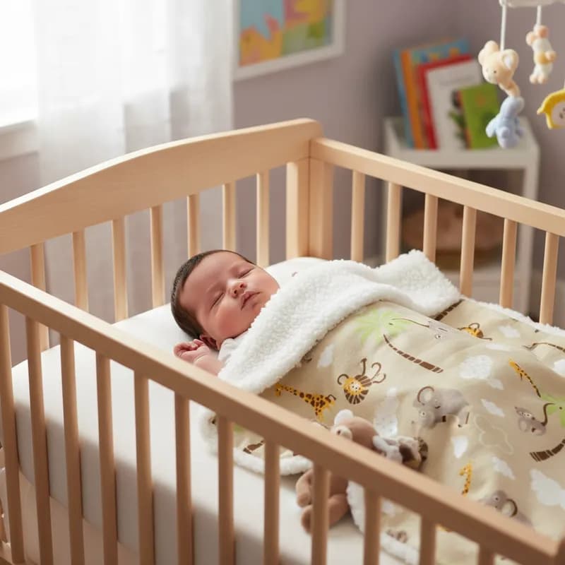 Coberdrom Manta Sherpa Saída de Maternidade Dupla Face Bebê Cobertor Inverno Pele de Carneiro