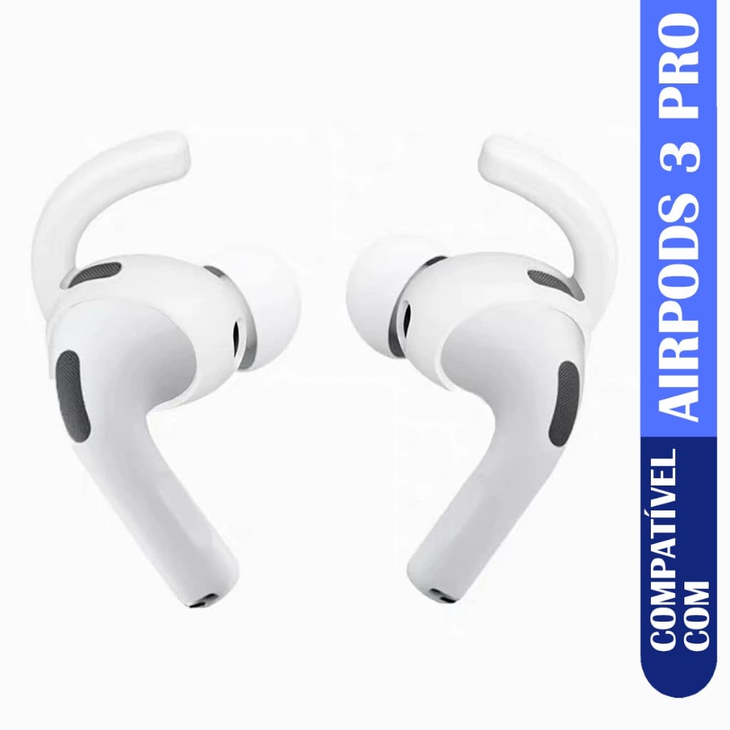 Borrachinha Haste Anti Queda P/ AirPods PRO 3ª Geração Silicone