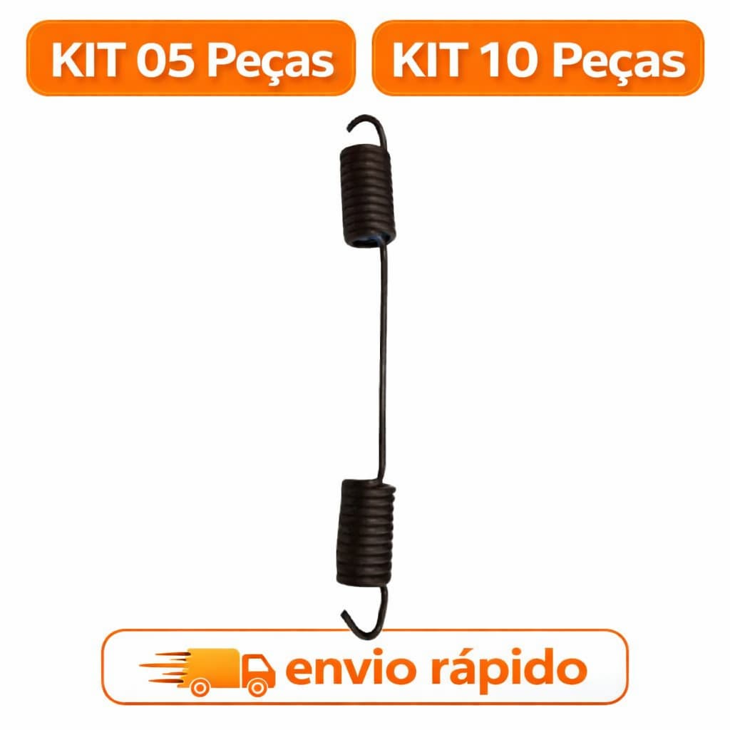 Mola Patim Freio Ar Mercedes 1313 1632 KIT 5 peças 10 peças 3889937110