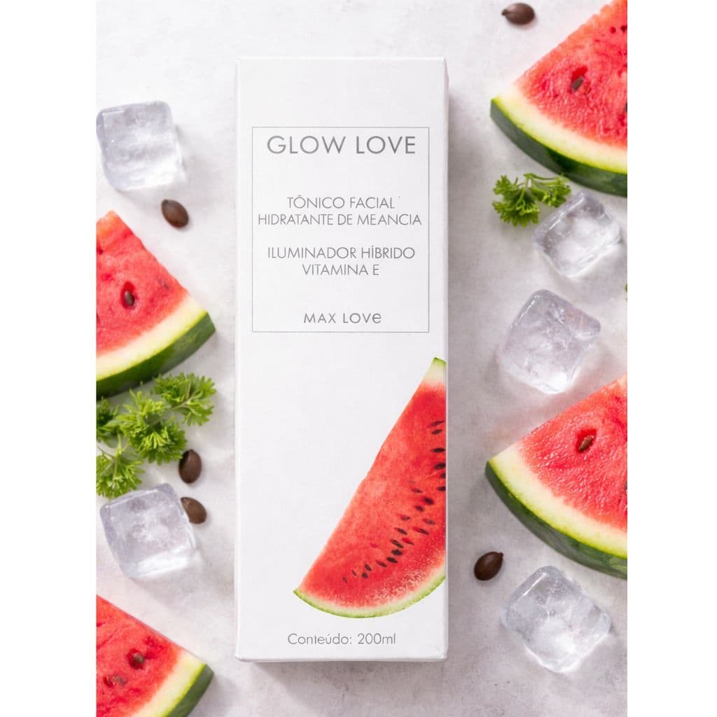 Glow Love Tônico Facial Hidratante de Melancia
