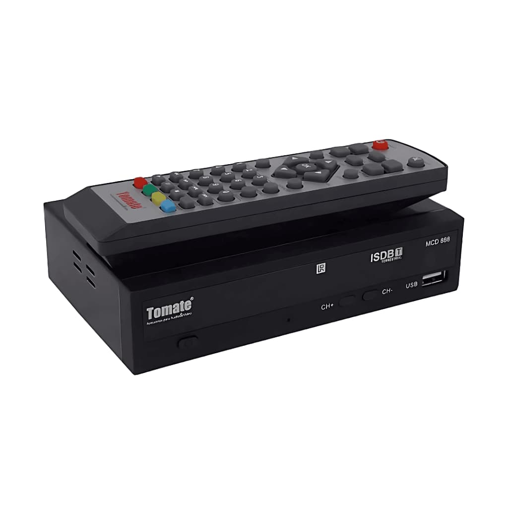 Conversor e Gravador Digital Acompanha Cabo Hdmi Rca Controle Pilha Preto 110v - 220v