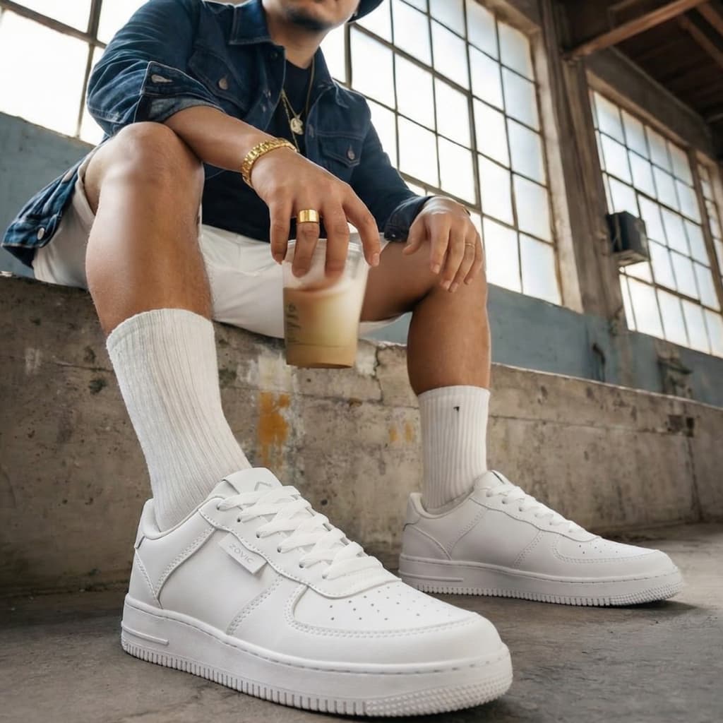 Sneaker Masculino ZOVIC Urban Trend | Visual Estiloso com Sensação Macia