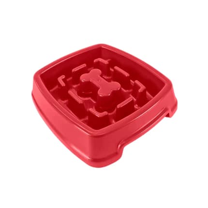 Comedouro Lento Educativo Interativo Pet para Cachorro Cães 120ml Adestramento Anti estress