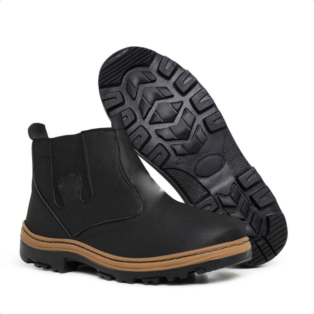 Botina Masculina Casual Basico E Confortavel Envio 24hs