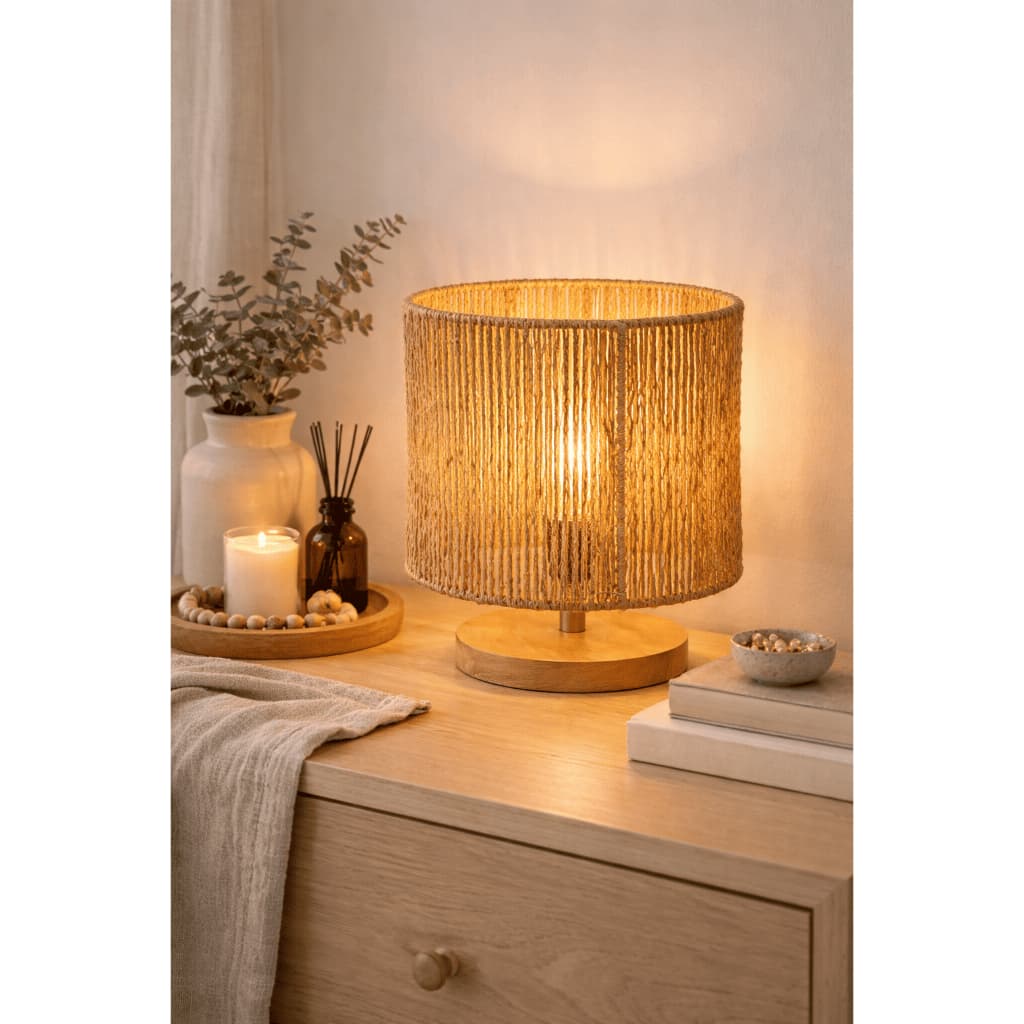 Cúpula de Luminária Redonda 30cm Cúpula Luminária Rustica Luminária Pendente Teto Para Decoração
