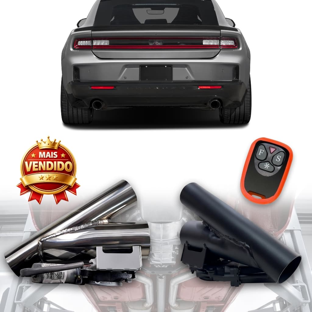 Escapamento Difusor Automotivo Universal Esportivo Para Escape Ronco Grave Potente Som Forte