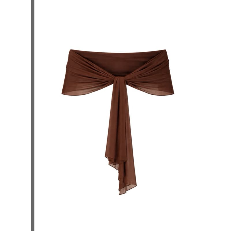Echarpe Laço Sofisticado Para Vestidos ref01vani